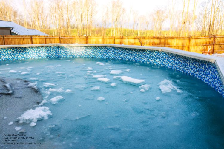 Freeze warning hits Texas how to protect your pool during a freeze Katy Blue Pool Service